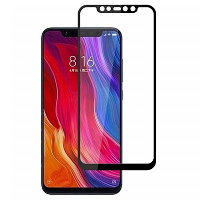 Противоударное защитное стекло Full Screen Cover 0.3mm черное для Xiaomi Pocophone F1