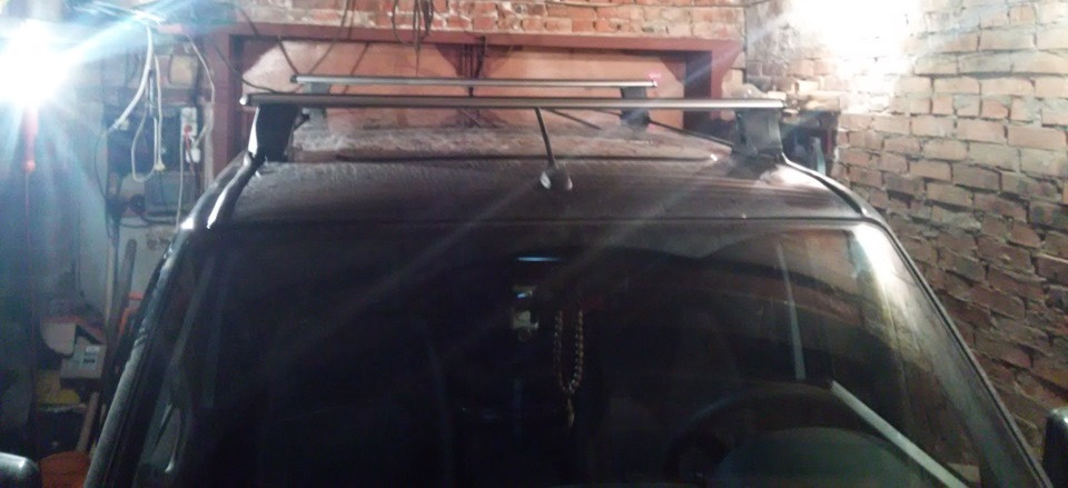 Багажник Атлант для УАЗ Патриот, (прямоугольная дуга) - фото 4 - id-p85599611