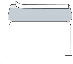 Конверт 162х229 С-5,белый /1000шт