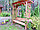 Пергола садовая со скамьей из массива сосны  "Диана", фото 6