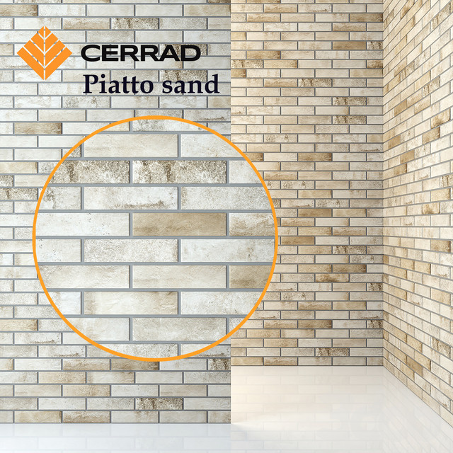 Клинкерная плитка Cerrad Piatto Sand - фото 1 - id-p61387690