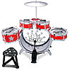 Детская барабанная установка Jazz Drum арт. 6604-2 (красная)
