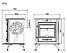 Печь-камин KAW-MET  P10, фото 5