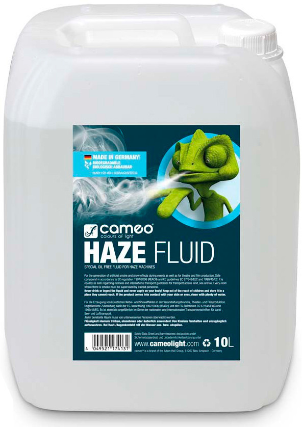Жидкость для генераторов тумана Cameo Haze Fluid - фото 1 - id-p85709677
