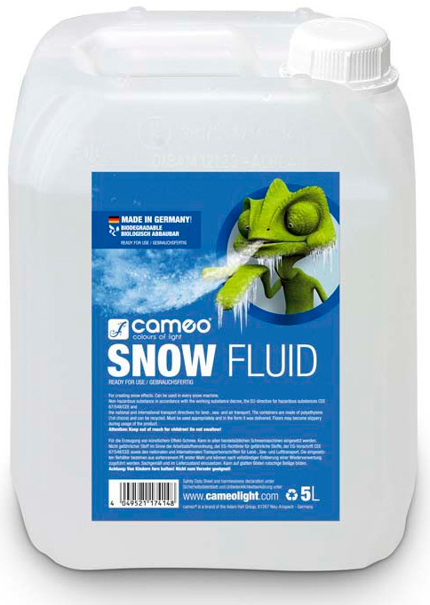 Жидкость для генераторов снега Cameo Snow Fluid