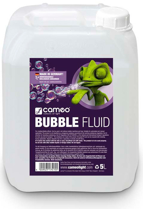 Жидкость для генераторов мыльных пузырей Cameo Bubble Fluid - фото 1 - id-p85710776