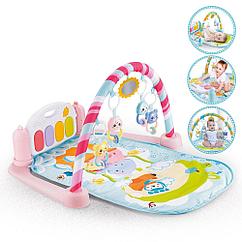 Развивающий коврик c Пианино (аналог коврик Fisher-Price Piano ) (розовый, голубой) 9903