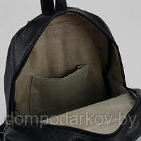 Рюкзак молодёжный "Кошечки", отдел на молнии, 2 наружных кармана, цвет чёрный, фото 5