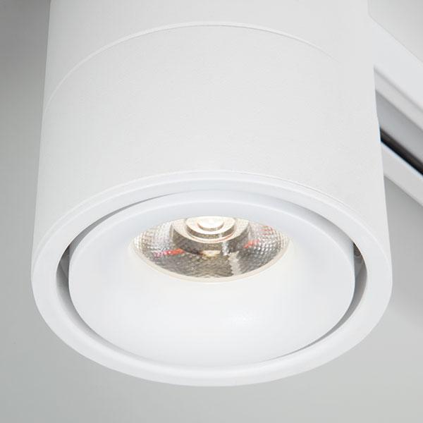 Трековый светодиодный светильник для однофазного шинопровода Klips Белый 15W 4200K (LTB21) - фото 3 - id-p83576833