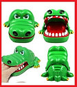 Детская интерактивная игрушка-ловушка Крокодил маленький настольная игра, фото 2