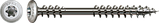 Шуруп SPAX для террасной доски из нержавеющей стали с тарельчатой головой 5х56 200шт., фото 2
