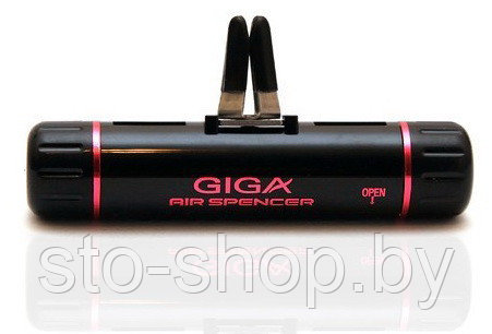 Ароматизатор на кондиционер EIKOSHA GIGA CLIP BLAK Pink Shower / Розовый дождь (G44)