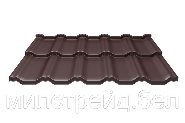 Металлочерепица модульная  Kvinta Uno Grand LIine (Гранд лайн) Rooftop Matte 0.5мм