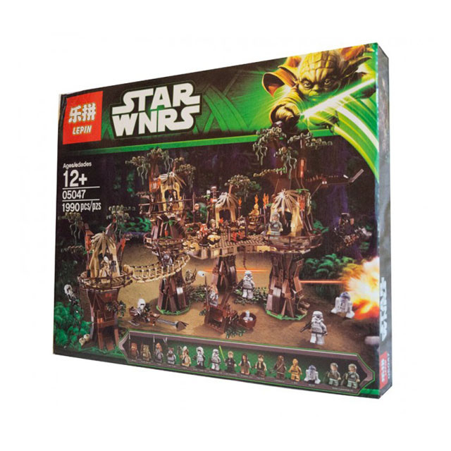 Конструктор Lepin Star Wars 05047 Деревня Эвоков (аналог Lego Star Wars 10236) 1990 деталей - фото 5 - id-p85825772