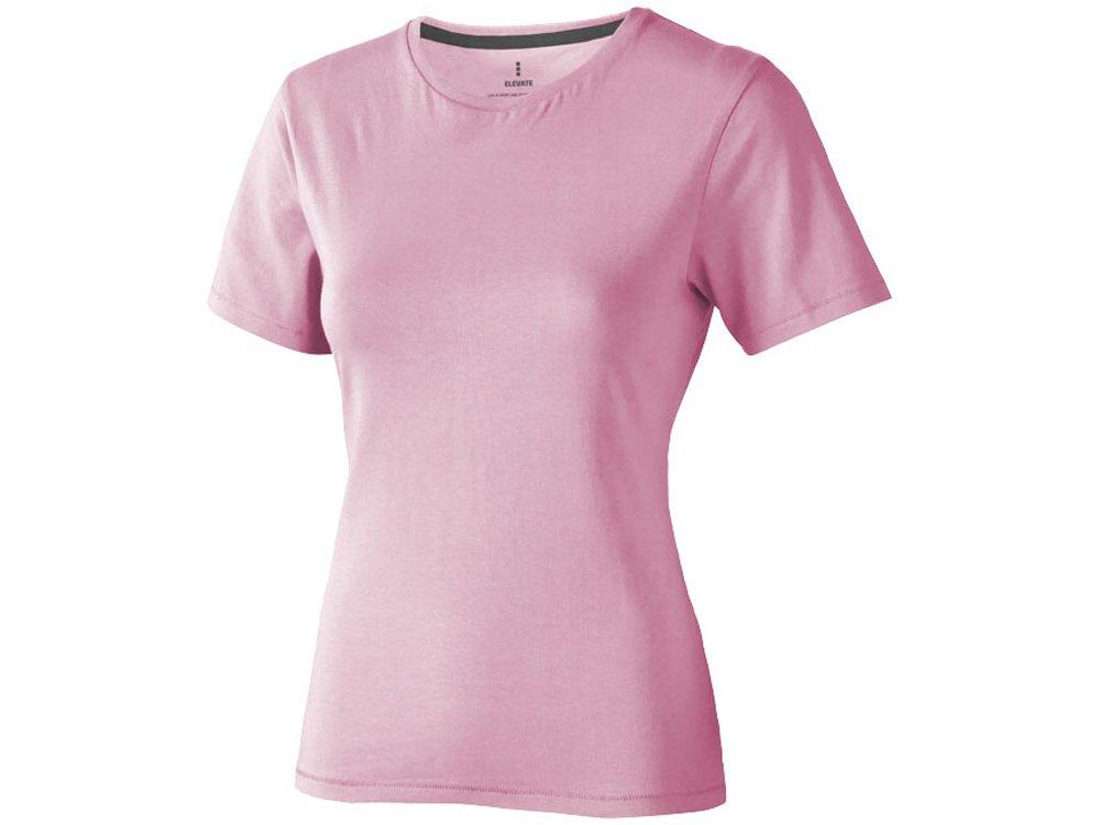Nanaimo женская футболка с коротким рукавом, светло-розовый - фото 1 - id-p85830186
