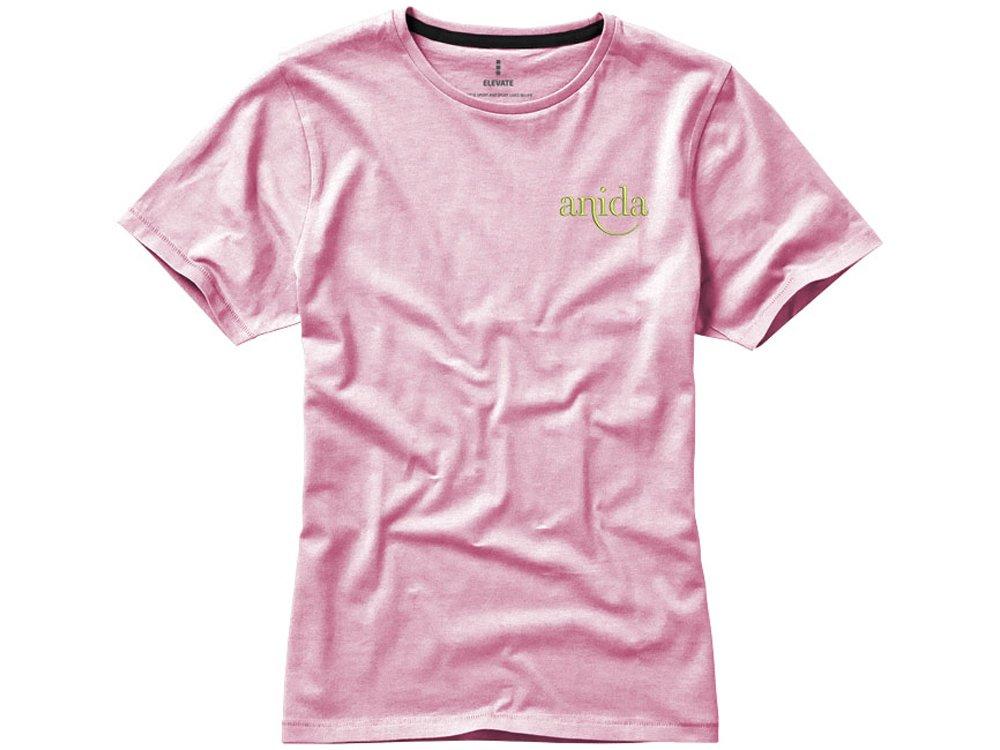 Nanaimo женская футболка с коротким рукавом, светло-розовый - фото 5 - id-p85830186