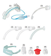 Трубки трахеостомические KAN с манжетой (набор № I - стандартной комплектации)