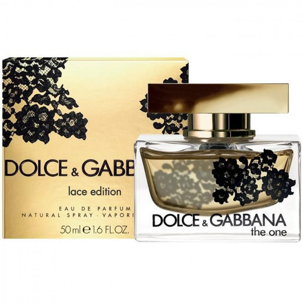 Женская парфюмированная вода Dolce & Gabbana The One Lace Edition 75ml - фото 1 - id-p85856050