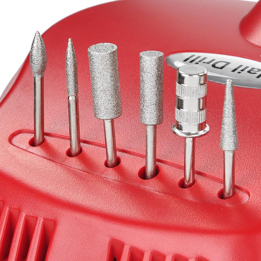 Аппарат для маникюра US 202 Nail Drill 45 т.о. машинка белый - фото 3 - id-p85869605