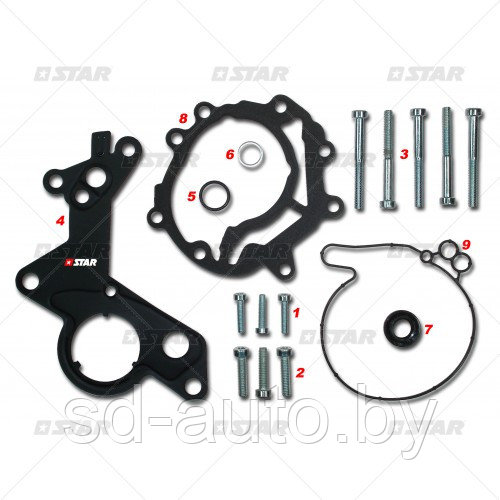 STARDIESEL- Р-кт вакуумного насоса, 1.9TDI/ 2.0TDI