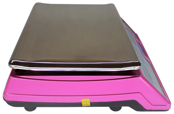 Весы торговые настольные 40 кг NECS 40-1 (розовые) (340 х 230) - фото 4 - id-p85872935