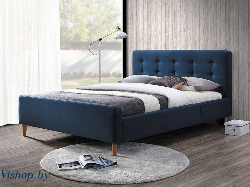 Кровать SIGNAL PINKO синяя - фото 1 - id-p85874188