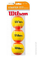 Мячи теннисные Wilson Starter Orange Tball (3 шт. в упак.) WRT137300