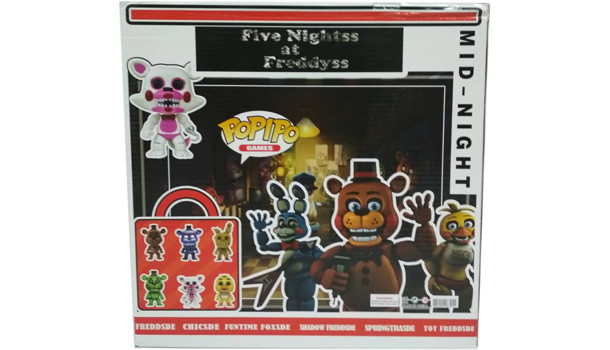 Набор игрушек Пять ночей с Фредди POPIPO GAMES, HAPPY WITH ME - фото 2 - id-p85885755