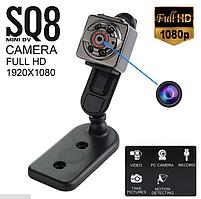 Камера SQ8 Mini DV 1080P  с ночным видением и датчик движения
