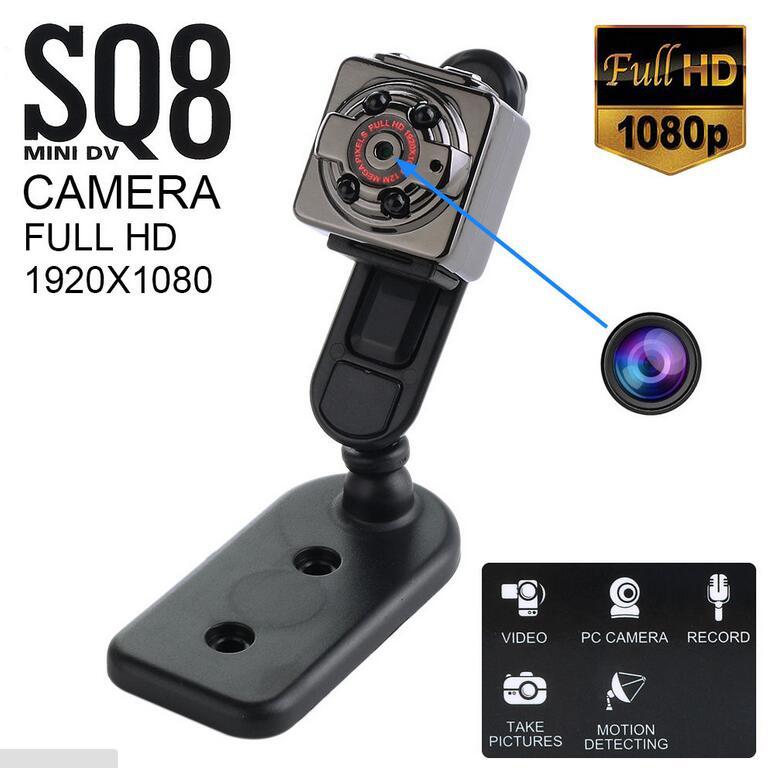 Камера SQ8 Mini DV 1080P с ночным видением и датчик движения - фото 1 - id-p85916432