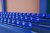Стационарные трибуны с пластиковыми сиденьями - для спортивных залов 120 мест, фото 3