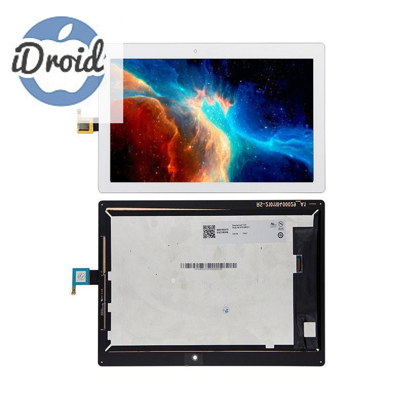 Дисплей (экран) Lenovo Tab 2 A10-30 (TB2-X30) с тачскрином, белый - фото 1 - id-p85780050