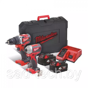 Набор Milwaukee M18 CBLPP2B-402C