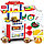 Детская игровая кухня 758B с настоящей водой, духовкой, светом, звуком, 33 предмета, h 83 см (758б), фото 3