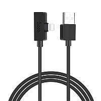 Кабель переходник HOCO LS9 brilliant digital audio charging cable for lightning 1.2M, черный