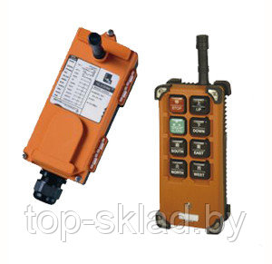 Комплект радиоуправления TOR F24-10D (Telecrane, 380 В, 10-кноп, двухскоростной) - фото 1 - id-p85970500