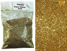 Sopro Brokat AU – Металлизированные блестки (глиттеры) для фуги, золотой цвет, 100гр