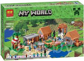 Конструктор MineCraft My World 10531 "Деревня", 1600 детали (аналог Lego 21128) Майнкрафт