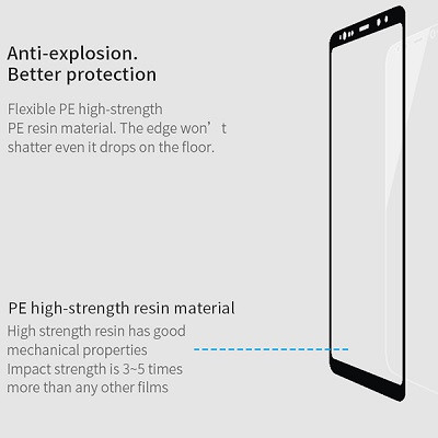 Защитное стекло с полной проклейкой Full Screen Cover 0.3mm черное для Samsung Galaxy Note 8 - фото 4 - id-p67729227