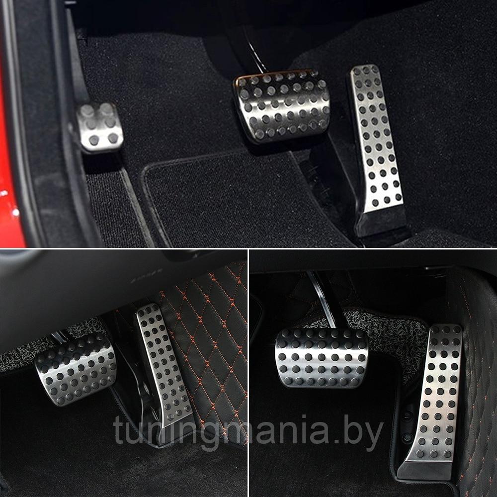 Алюминиевые накладки на педали Mercedes W212 - фото 3 - id-p86018875