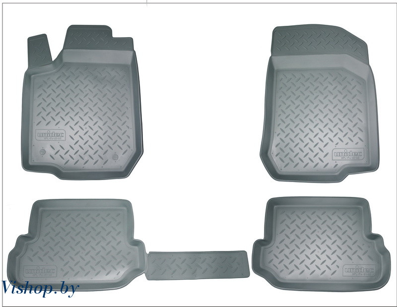  Коврики салона для Ford Ranger Double Cab серый