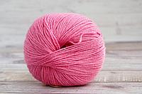 Пряжа Gazzal Baby Wool цвет 831 тёмно-розовый