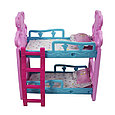 Двухъярусная кроватка для кукол Doll bed 8117, фото 2