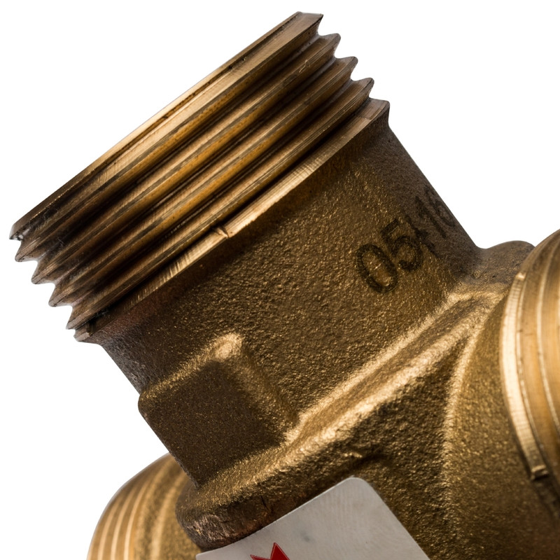 STOUT термостатический смесительный клапан G 1"М-G 1"1/2F-G 1"M 70°С - фото 6 - id-p86062016