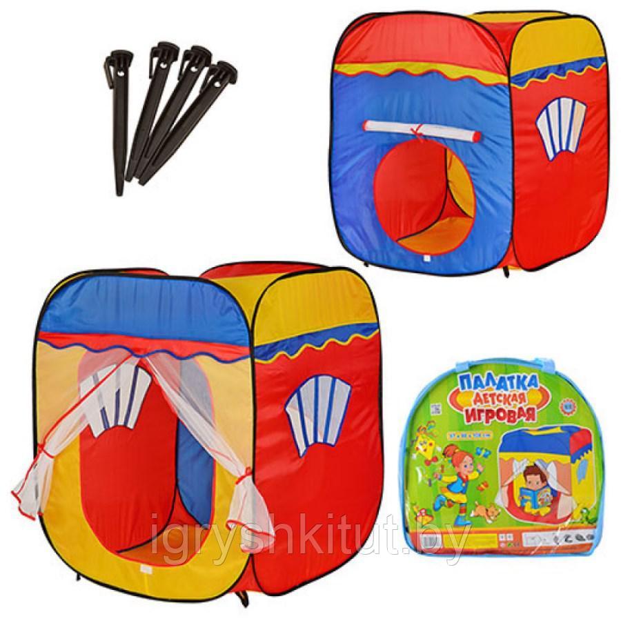 Палатка детская игровая «Карета», размер 88х87х108 см. арт. 3003 - фото 2 - id-p82403464
