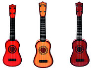 Детская деревянная гитара 4 х струнная для детей