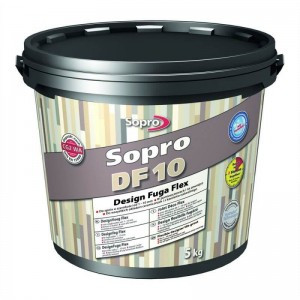 Затирка для швов фуга Sopro DF10 – Эластичная затирка (фуга) для швов от 1 до 10 мм, 2,5кг и 5 кг.