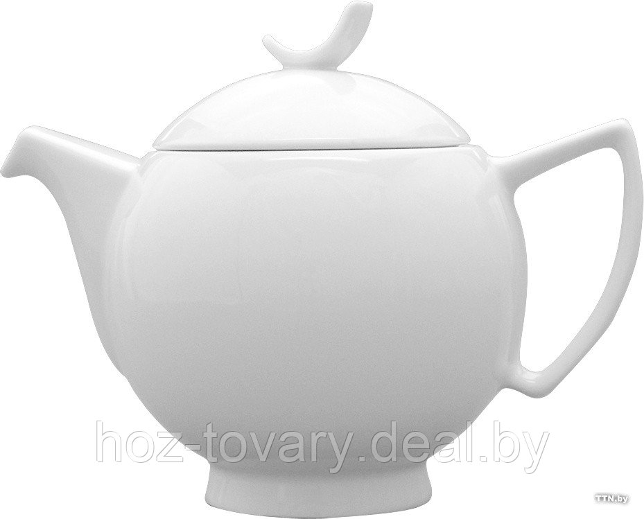 Чайник заварочный фарфоровый белый Ambassador 1,1 л арт. 2325 - фото 2 - id-p86117125