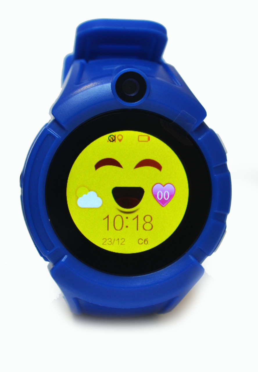 Умные детские часы SmartBabyWatch Q360 (синий) - фото 7 - id-p86124038