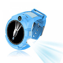 Умные детские часы Smart Baby Watch Q360 (синий) Wonlex, фото 3